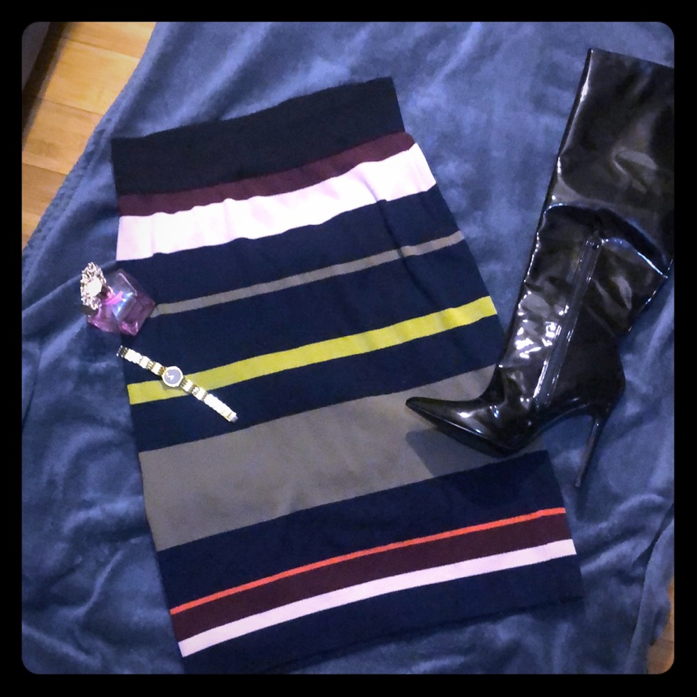 Multi-colored Rachael by Rachael Roy Skirt.